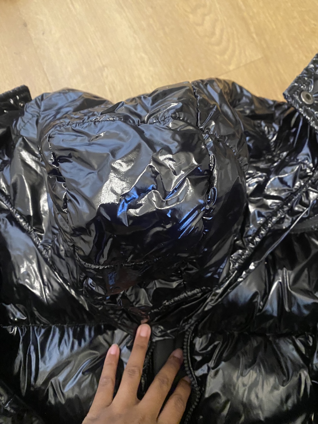 Moncler Black Puffer Jacket - photo 4