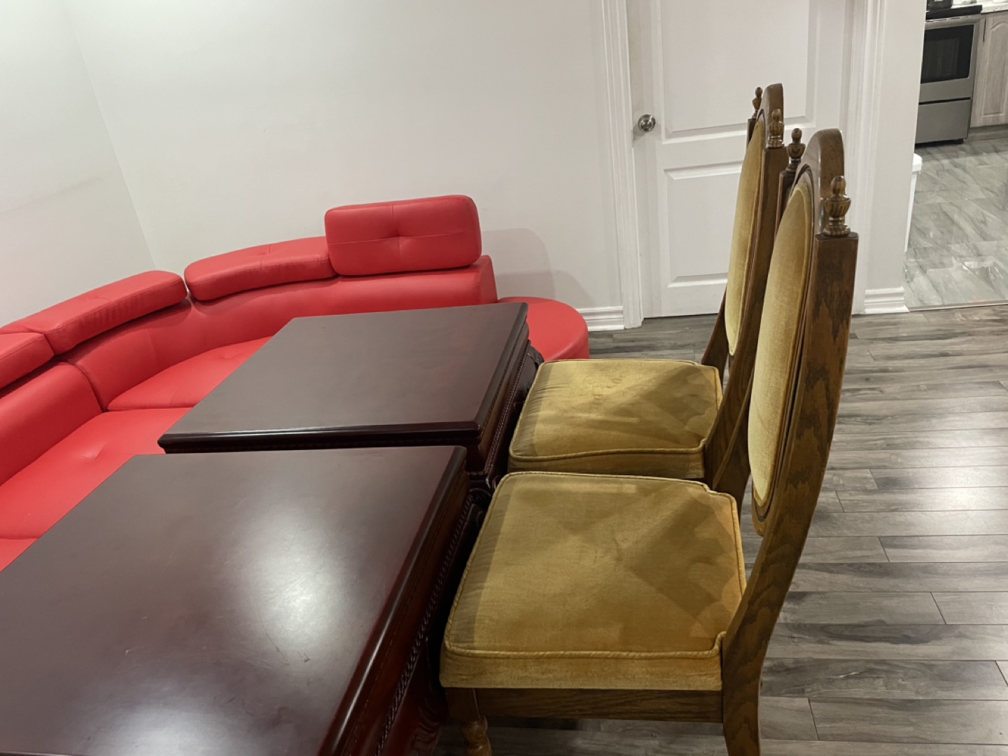 Two Vintage Dining Chairs - photo 3