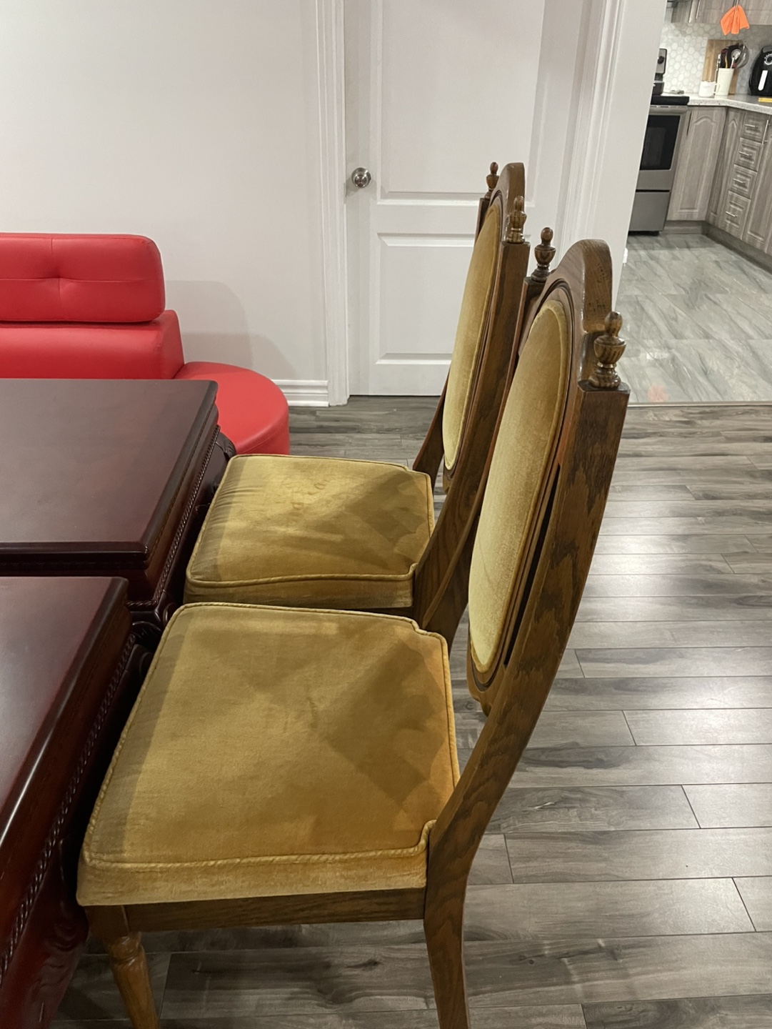 Two Vintage Dining Chairs