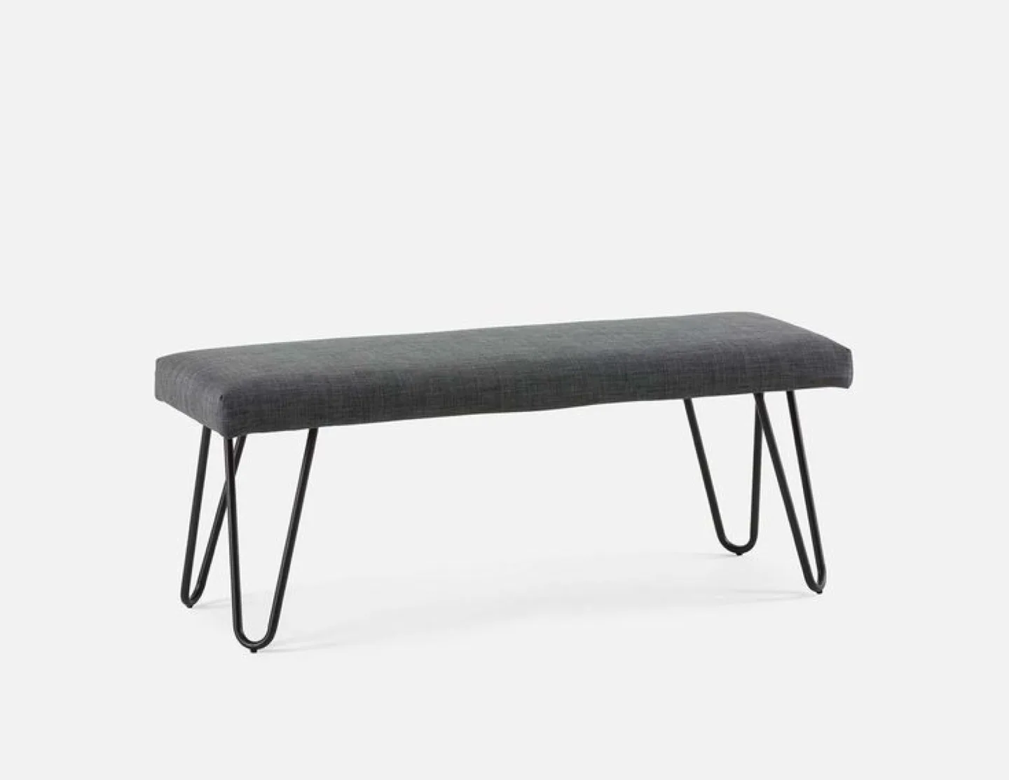 Structube Maja Grey Bench thumbnail