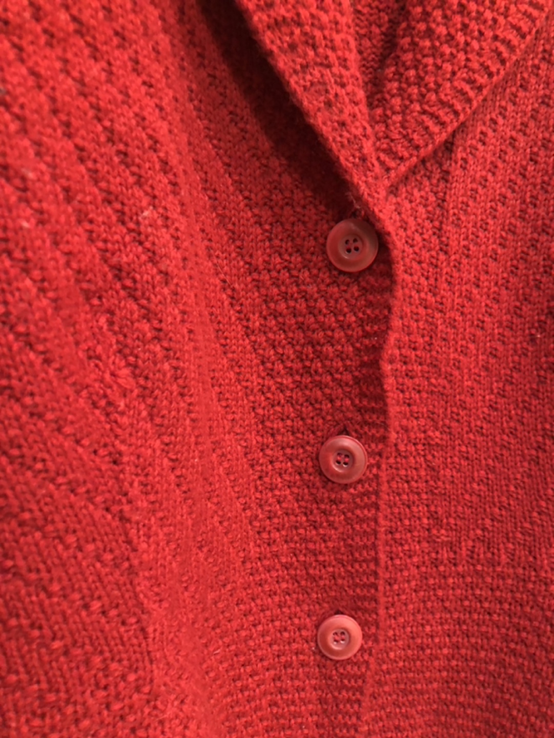 MARKS & SPENCER Red Knit Cardigan - photo 4
