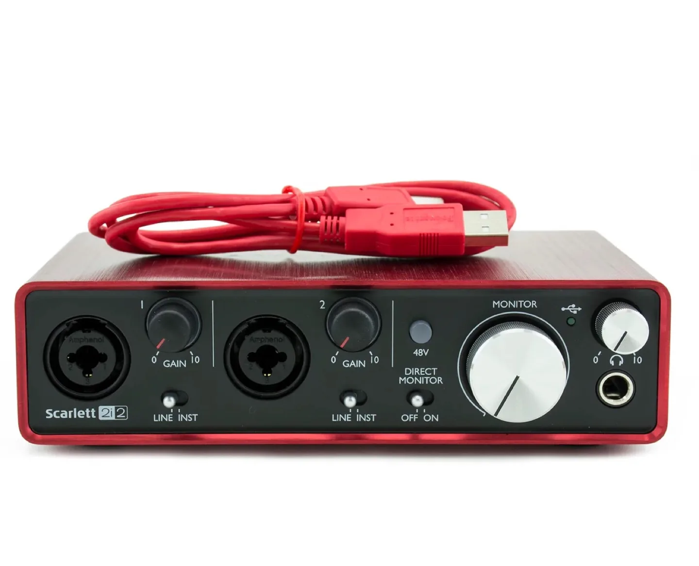 Focusrite Scarlett 2i2 Audio Interface thumbnail