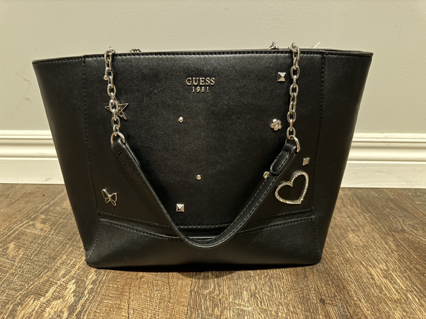 Guess Black Tote Bag