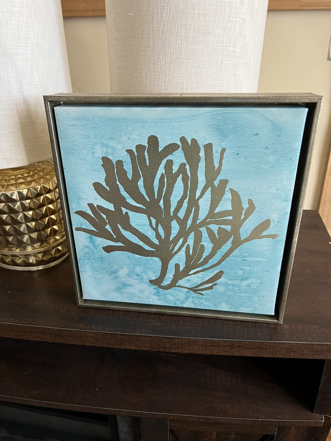 Set of 2 Gold Plant Stands - photo 2