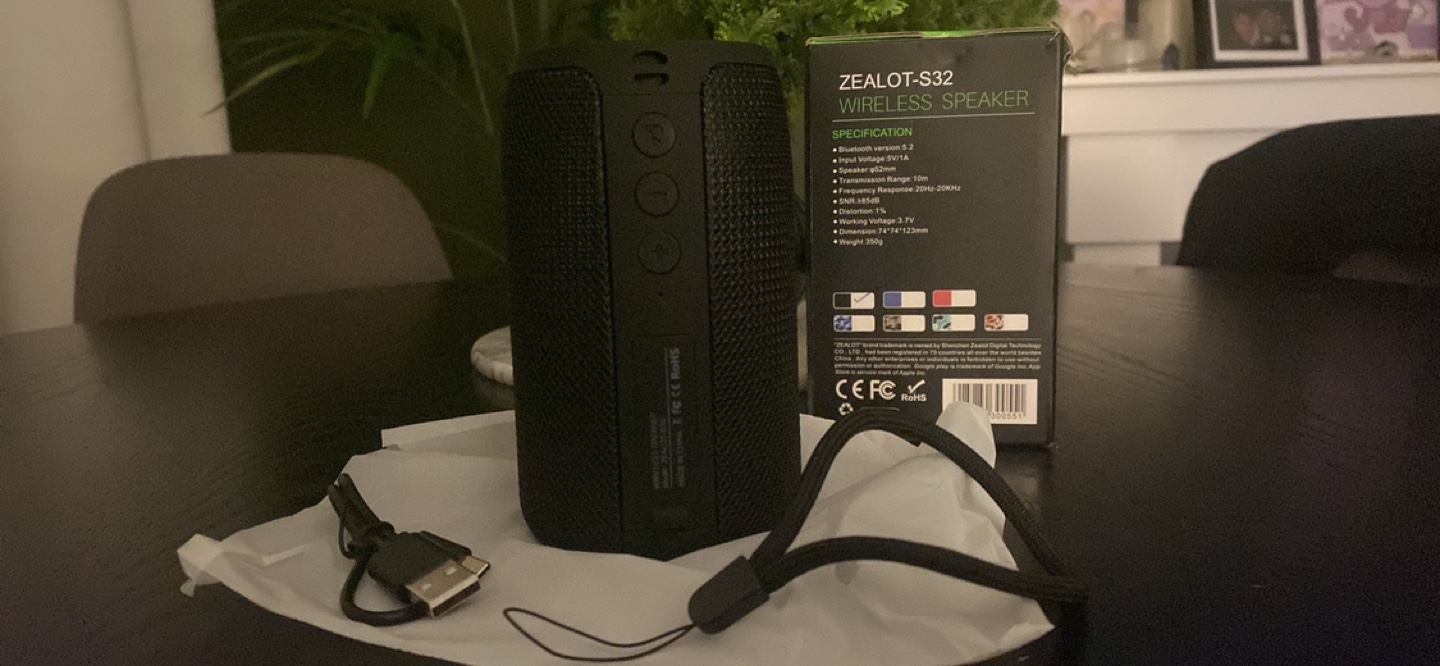 Zealot Portable Wireless Speaker - photo 2