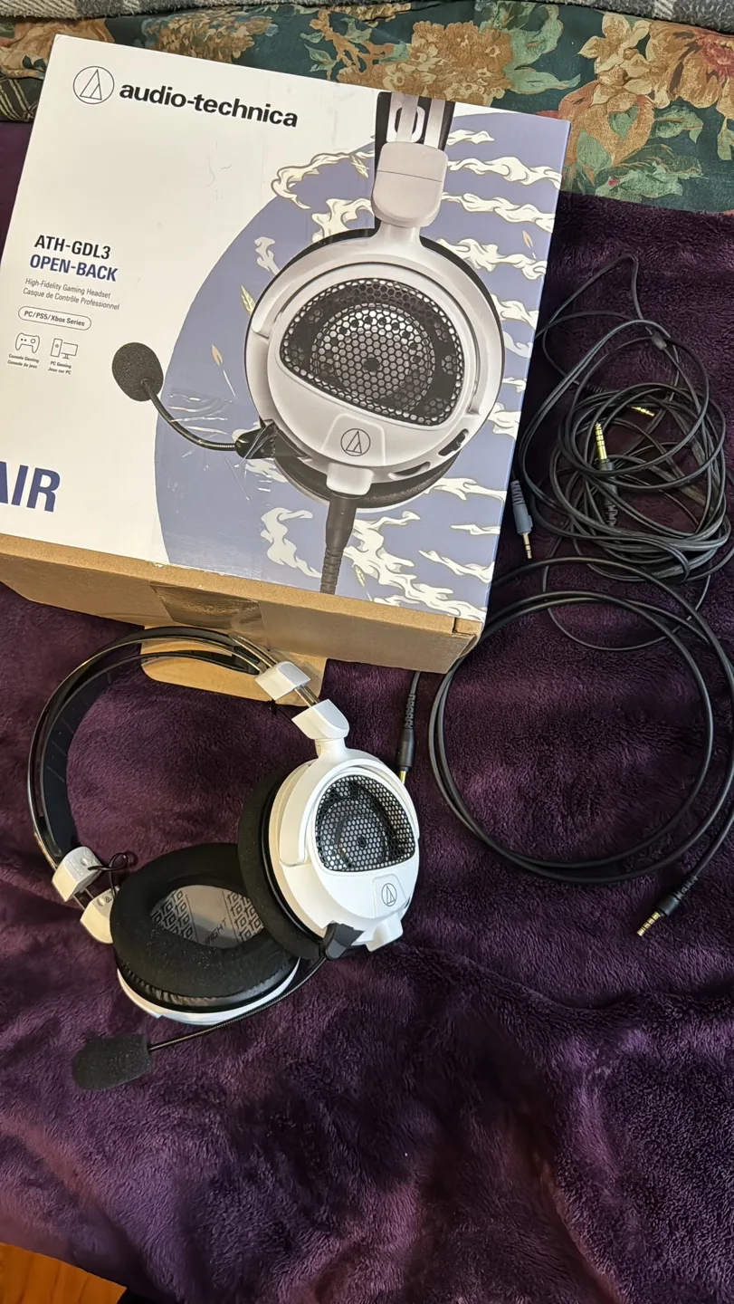 Audio Technica ATH-GDL3 Open-Back Gaming Headset thumbnail