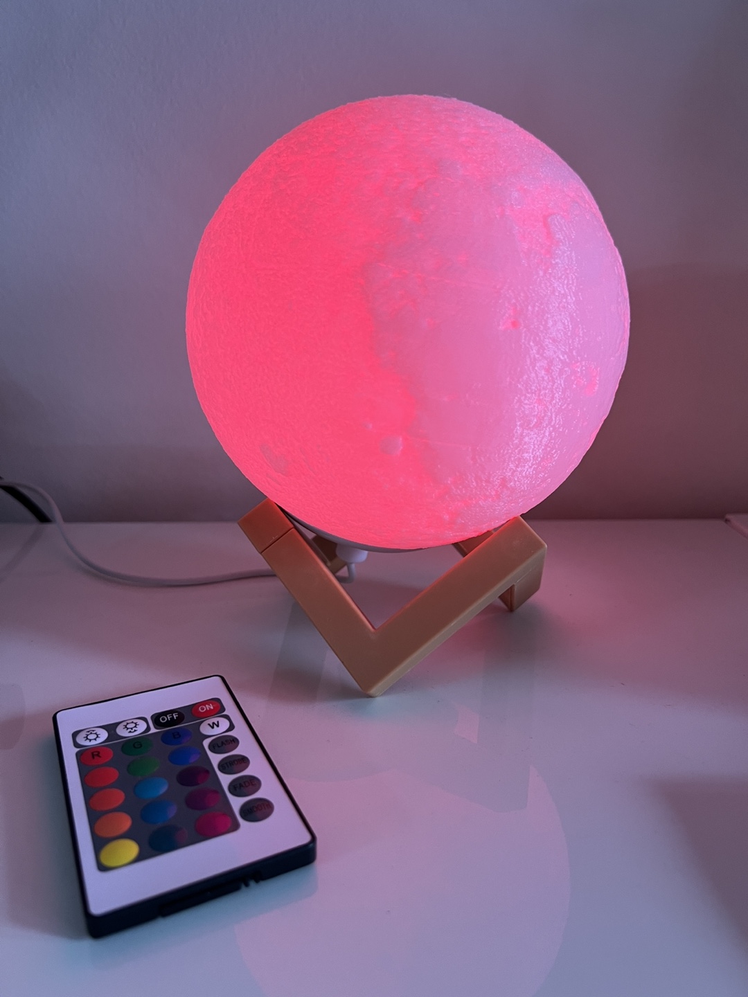 Moon Lamp with Remote Control - photo 2