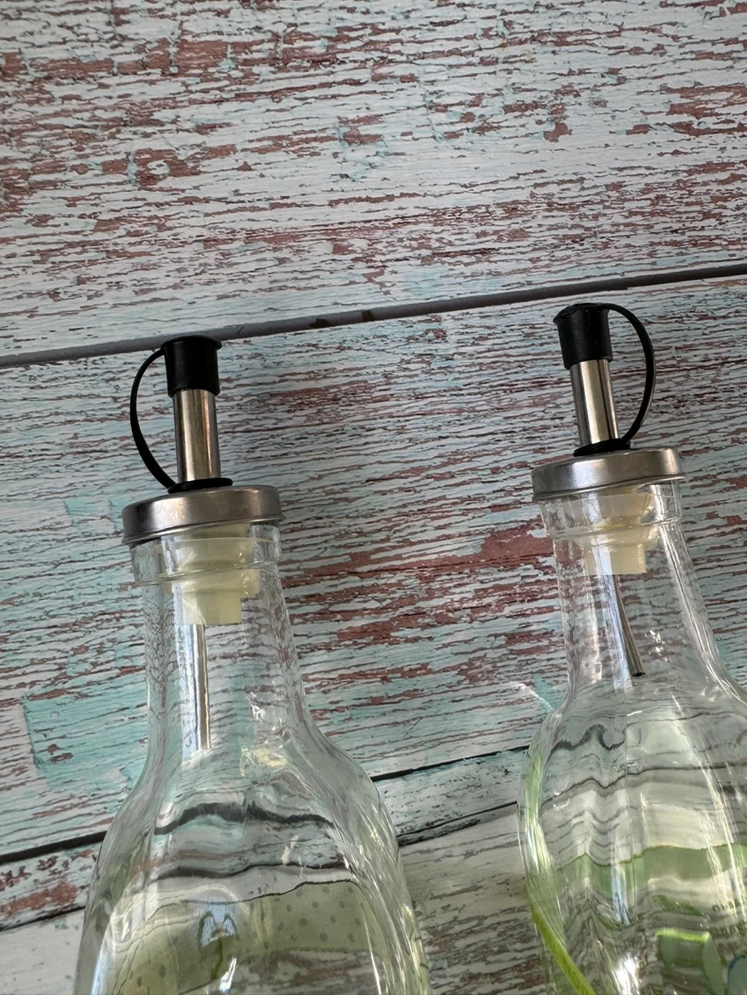 🧡 Olive Oil and Vinegar Bottles with Pour Spouts image indicator(4)