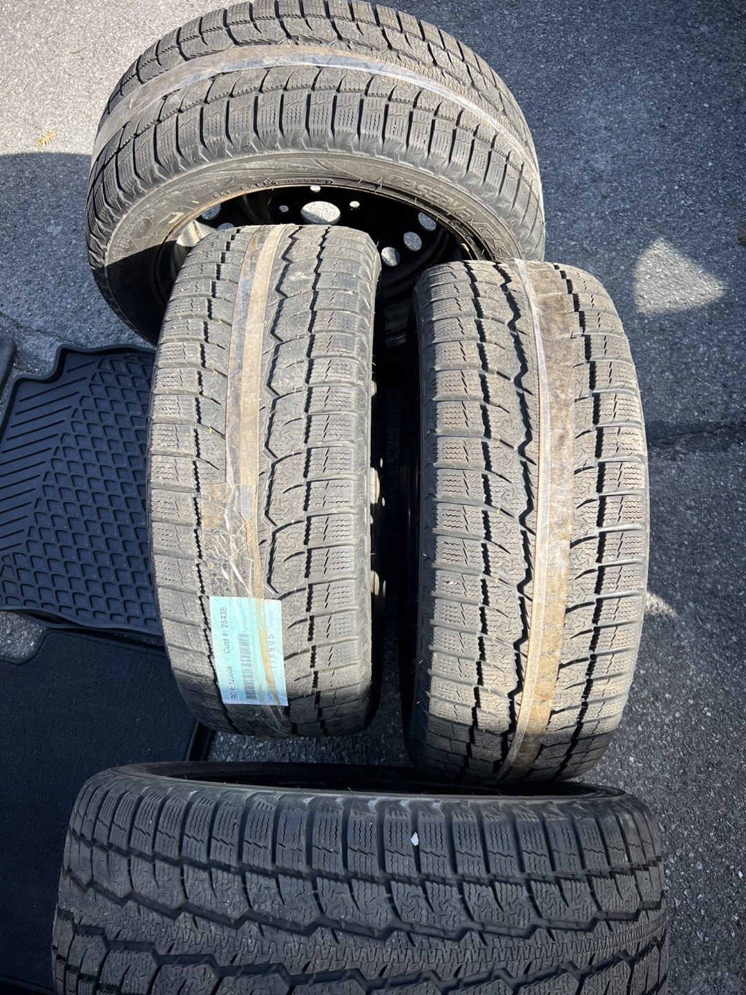 Set of 4 Winter Tires & Rims - photo 5