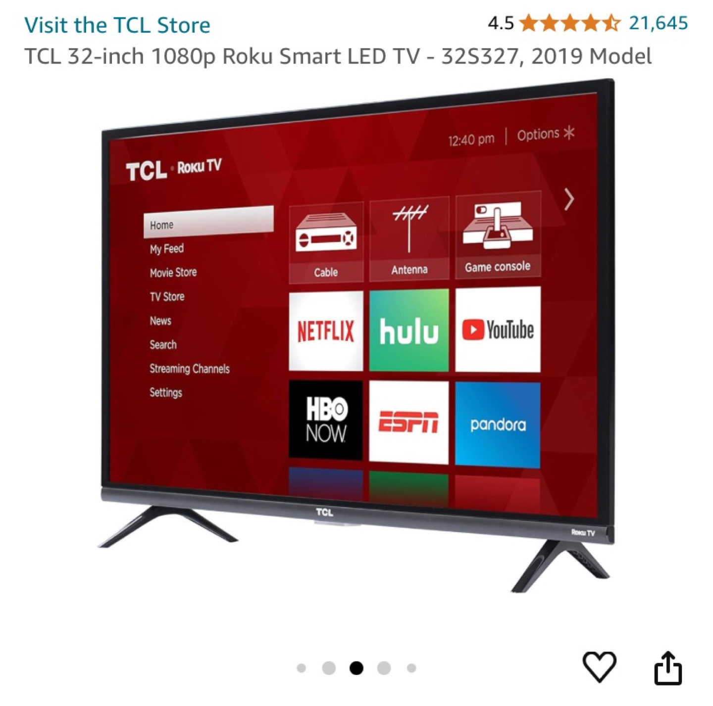 TCL 32 inch Roku TV - photo 4