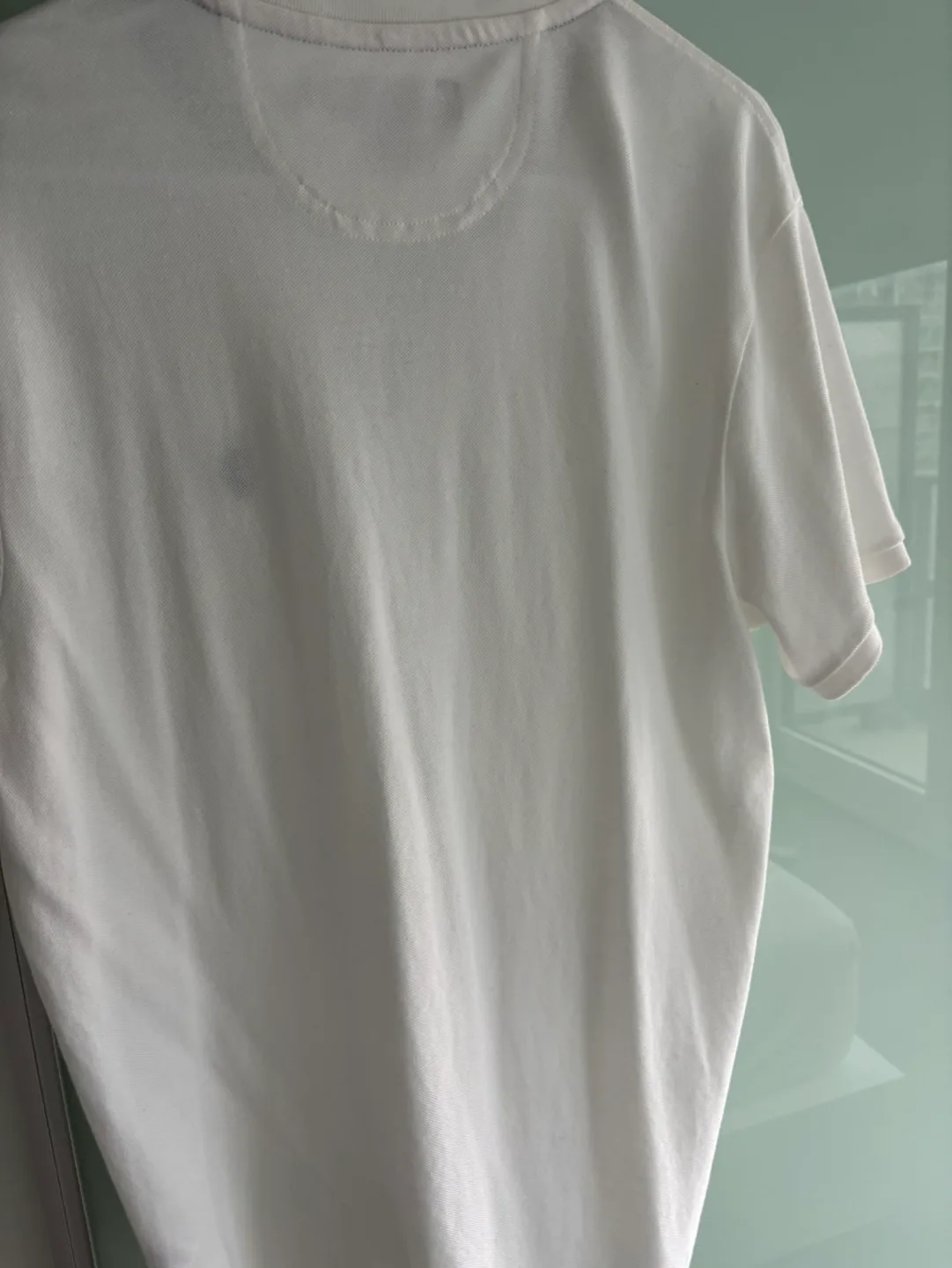 U.S. Polo Assn. Men's White Polo Shirt Size L image indicator(3)