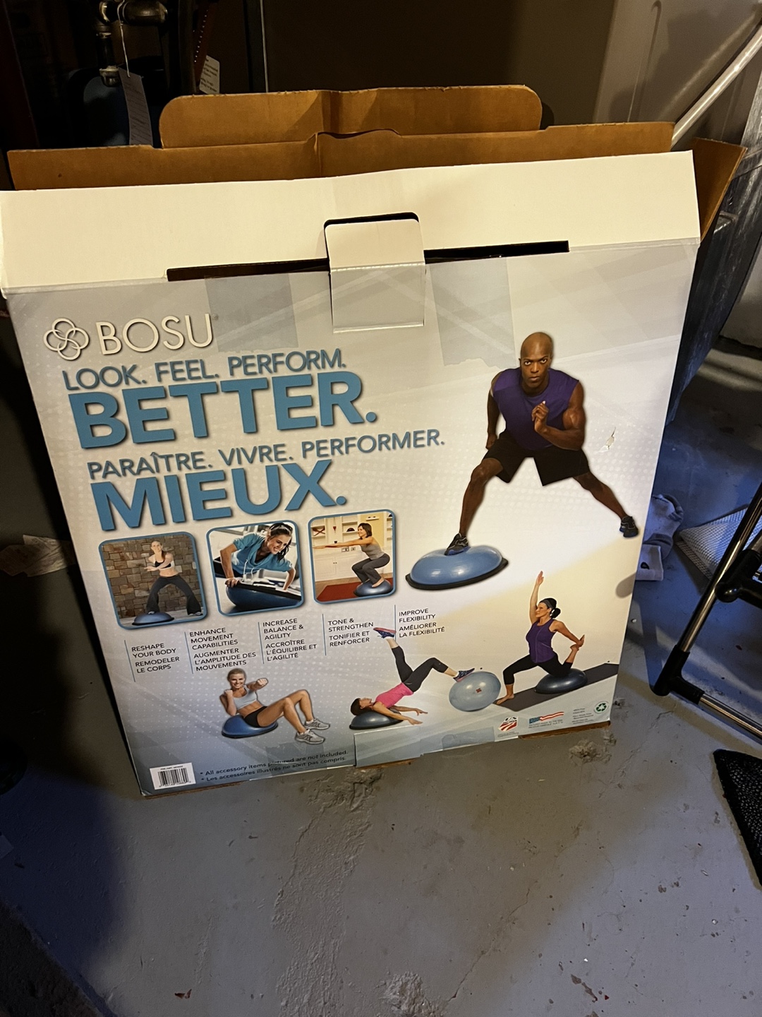 BOSU Balance Trainer with DVD 🧡