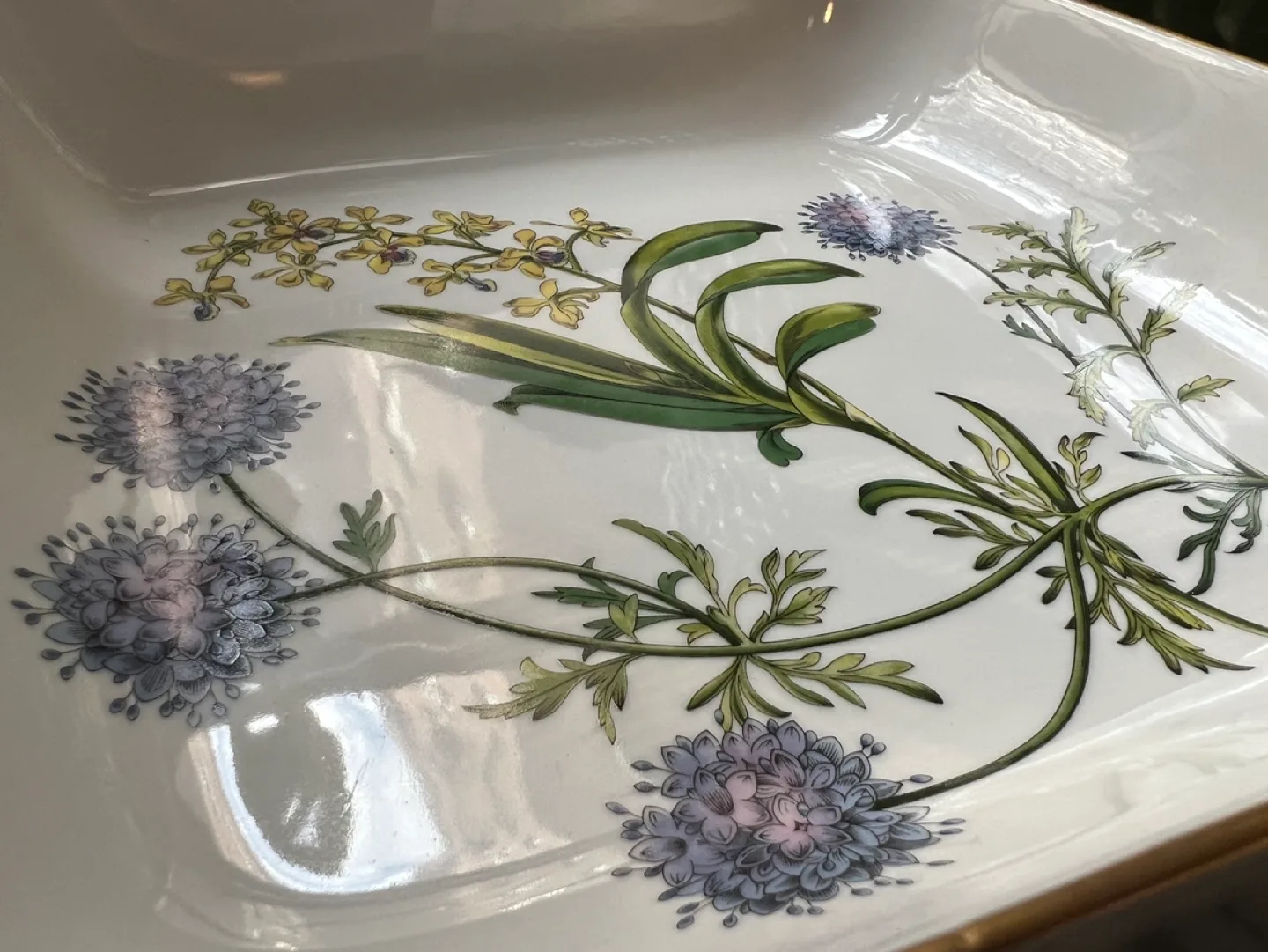 Spode Stafford Flowers Guirea Aerides Baking Dish image indicator(2)