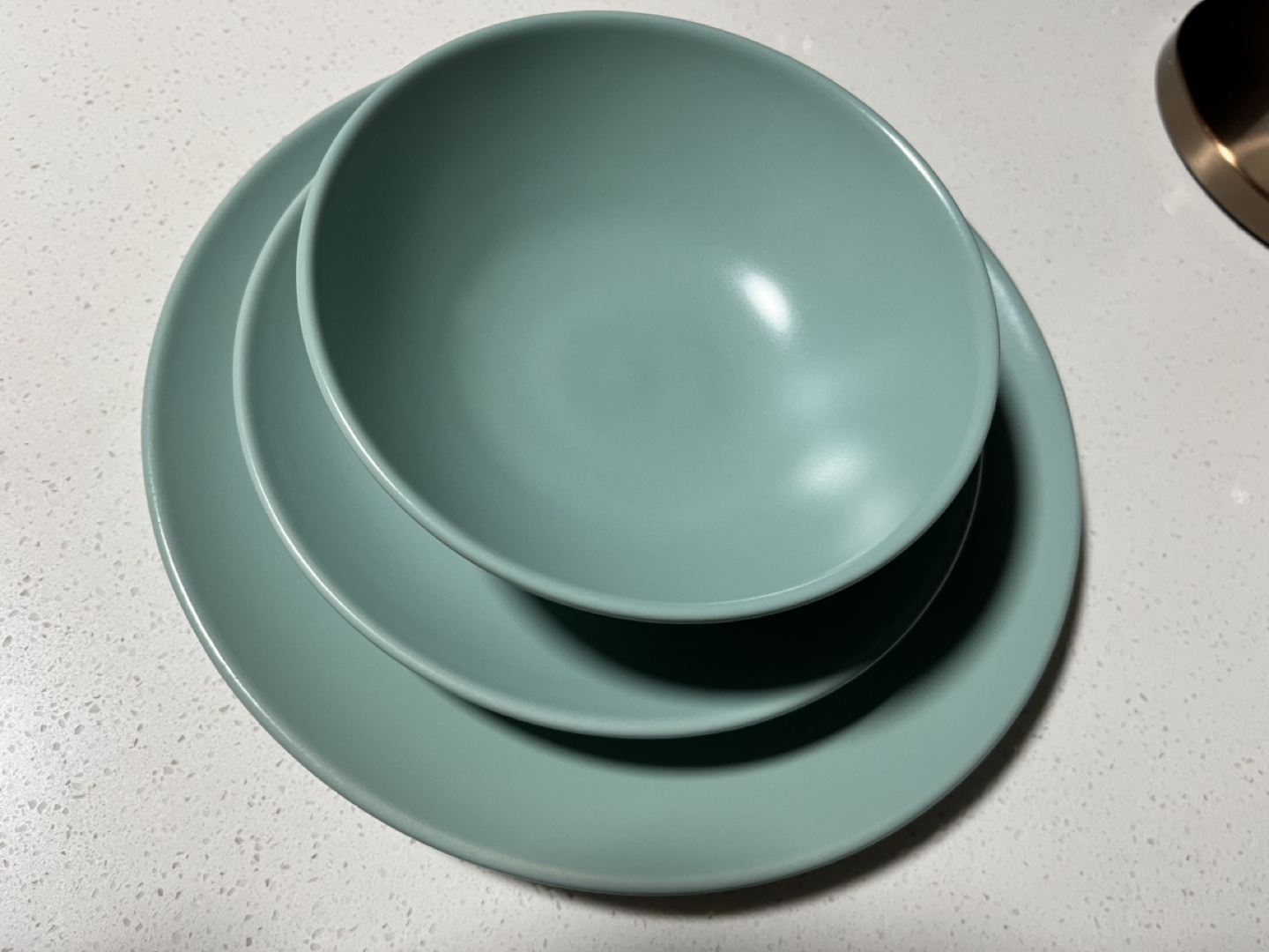 IKEA FÄRGLKAR Dinnerware Set - Light Turquoise - photo 3