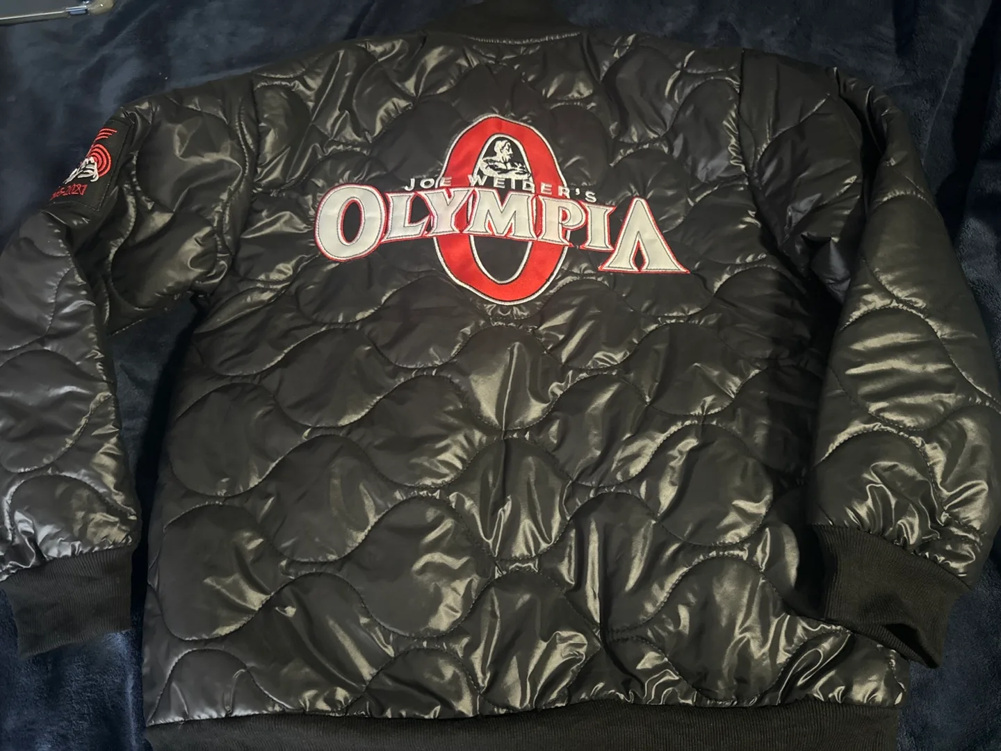 🧡 Joe Weider's Olympia Bomber Jacket 🔥 image indicator(6)