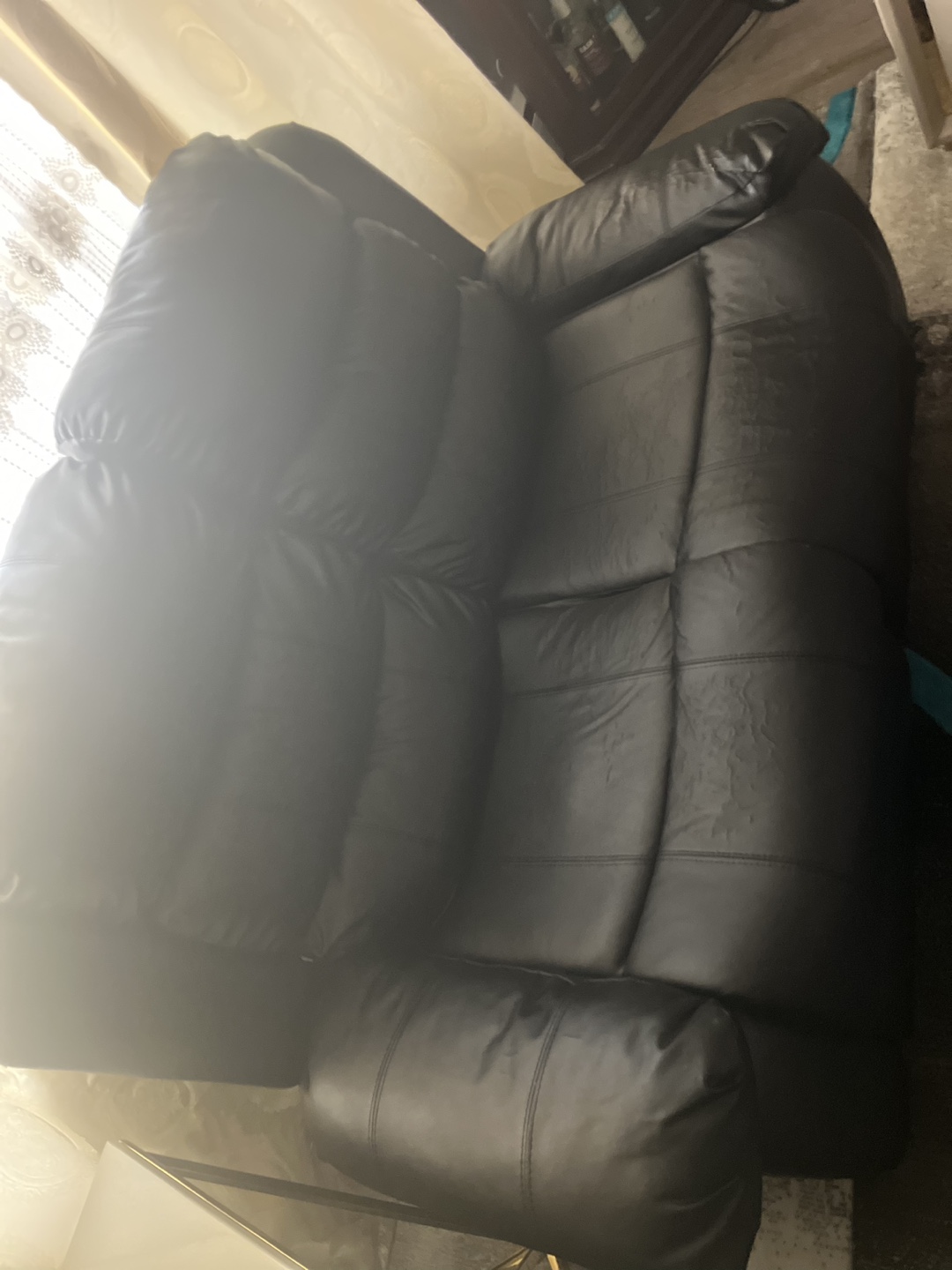Black Recliner Loveseat
