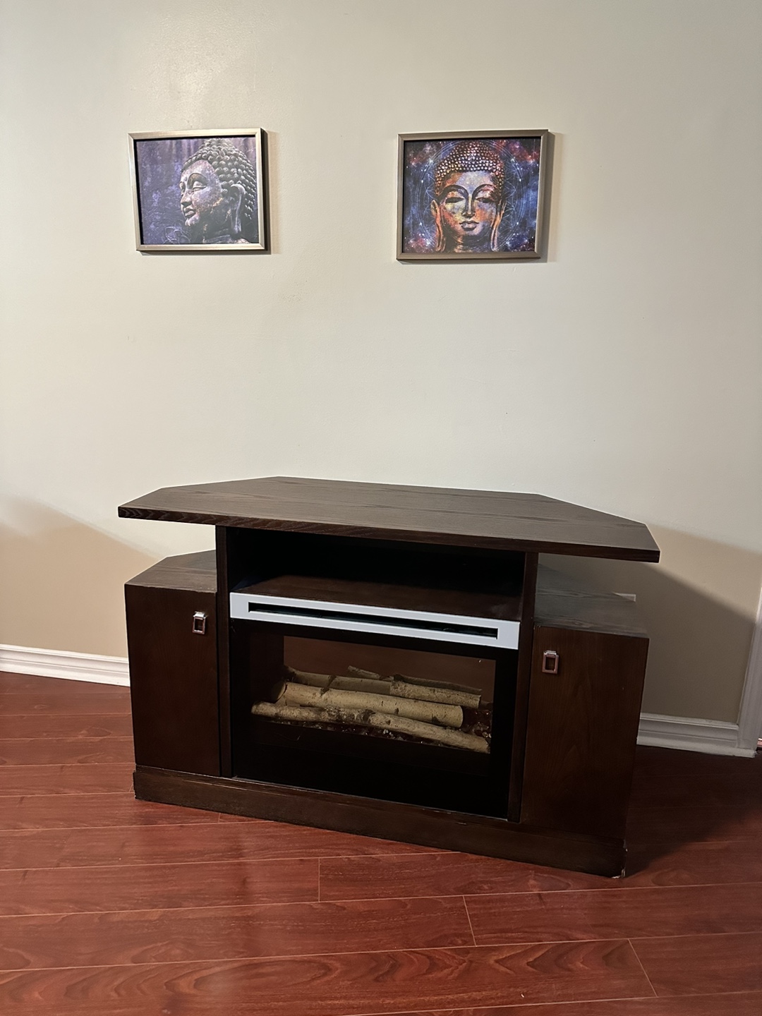 Electric Fireplace Console Table - photo 2