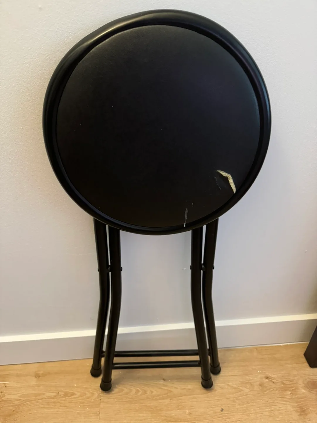 Black Folding Stool thumbnail
