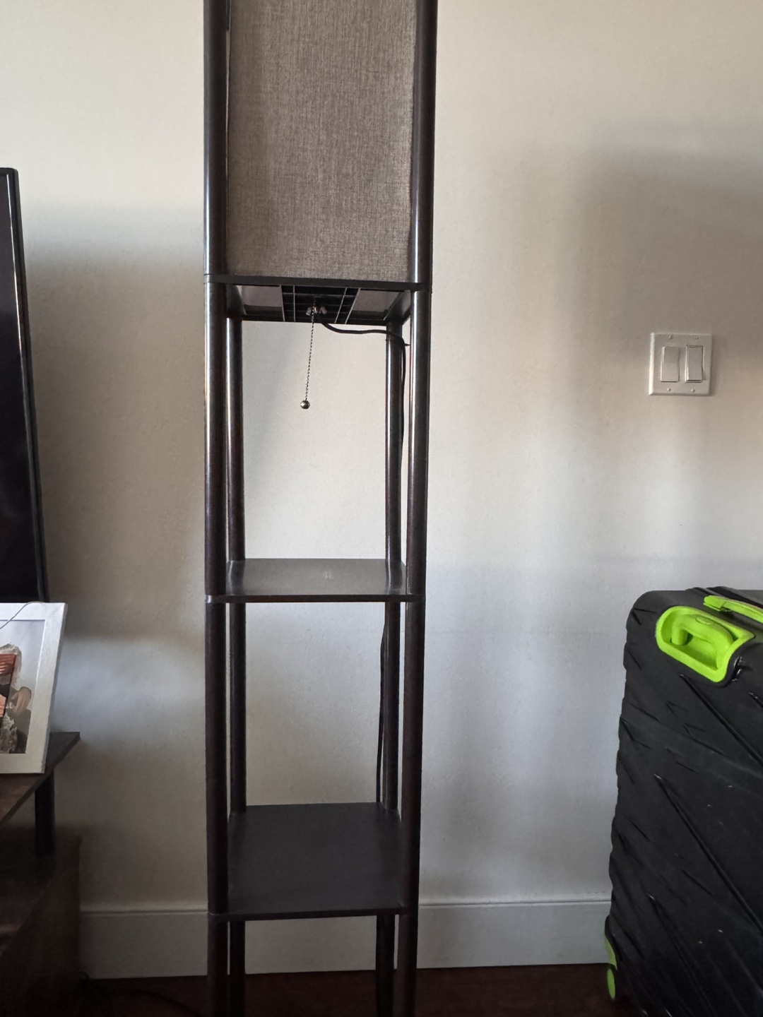 Floor Lamp with Shelf