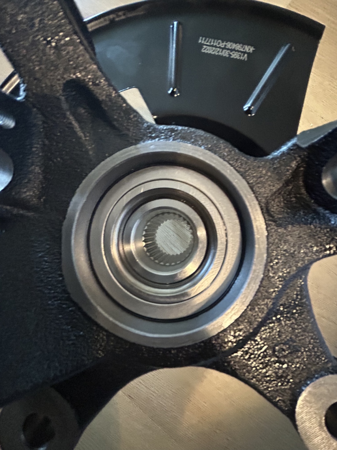 Front Wheel Hub and Bearing Assembly