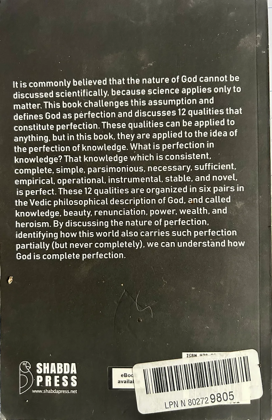 The Science of God: The Twelve Principles of Perfection image indicator(2)