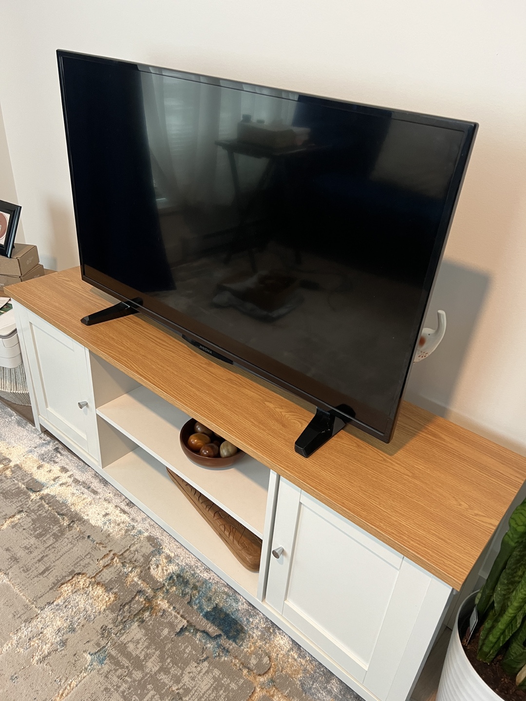 TV Stand with Doors and Shelf - photo 4