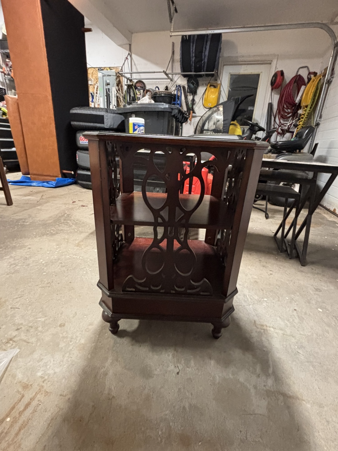 Bombay Wooden End Table with Drawer - photo 5