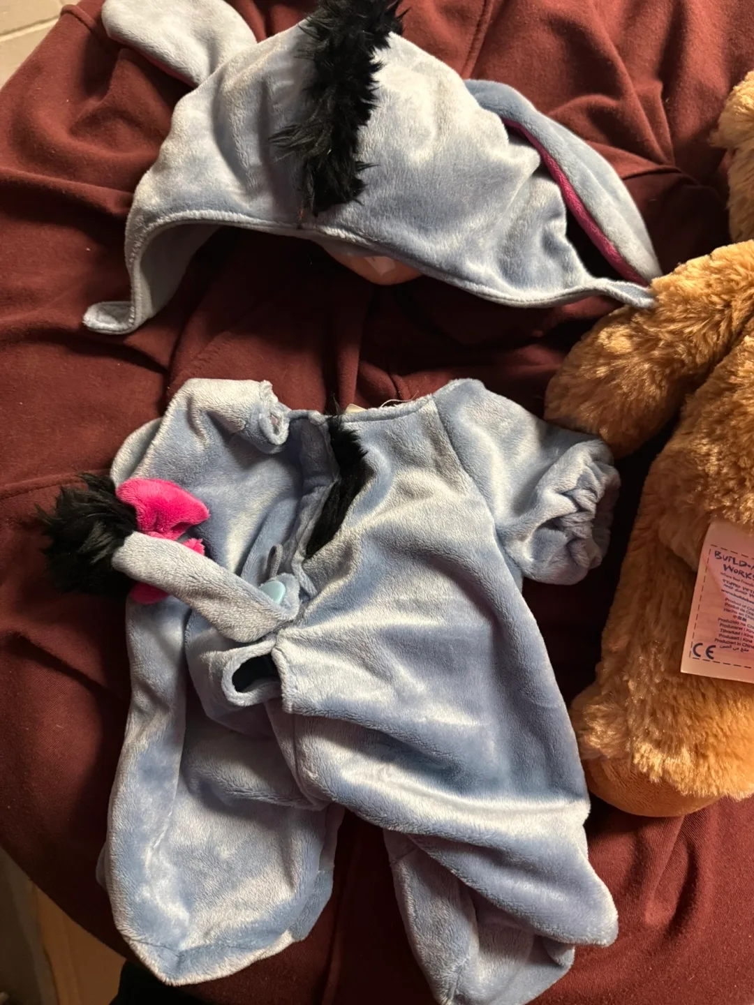 Eeyore Build-A-Bear Workshop Stuffed Animal and Costume image indicator(5)