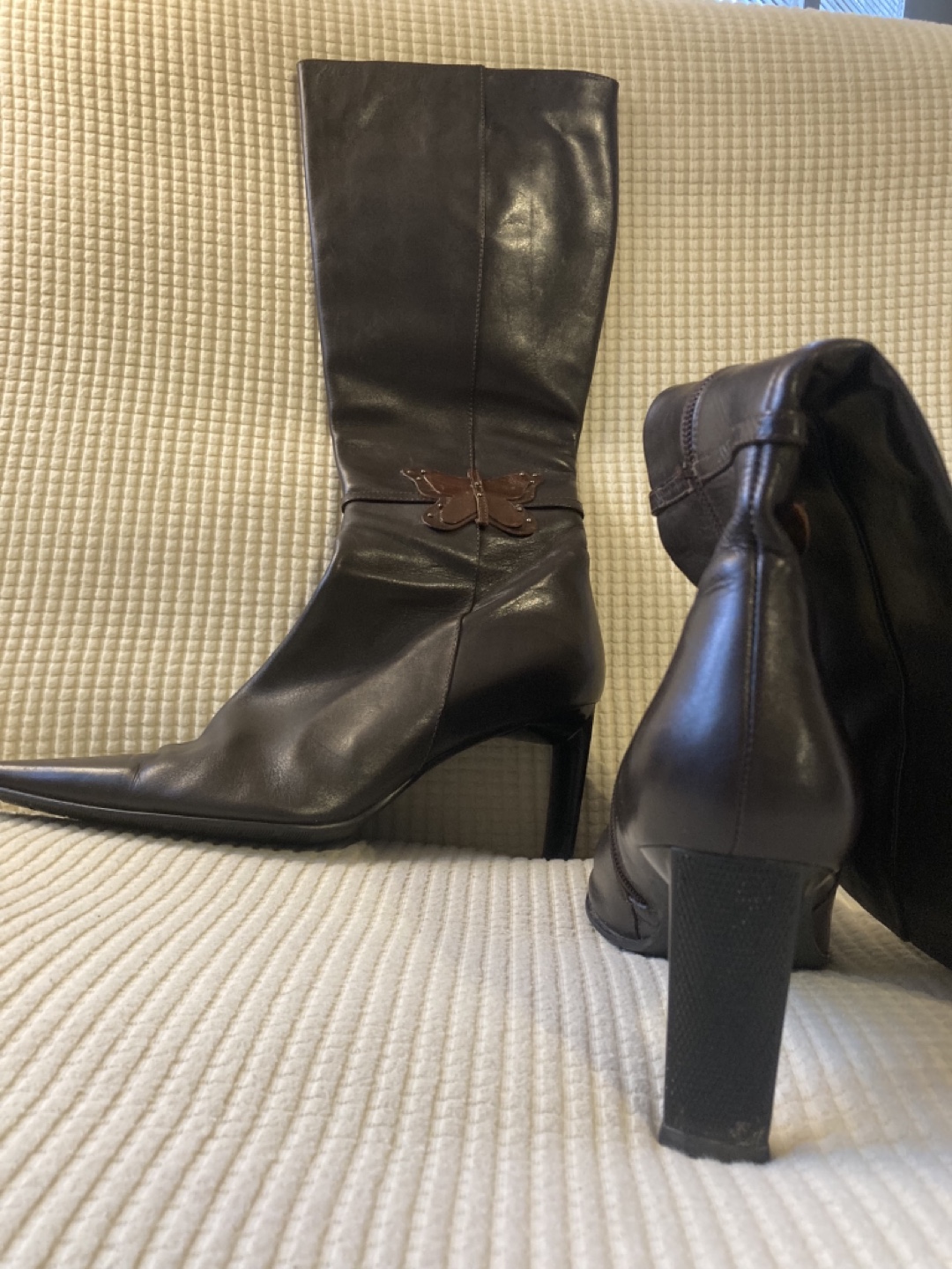 Roberto Vianni Leather High Boots - photo 3