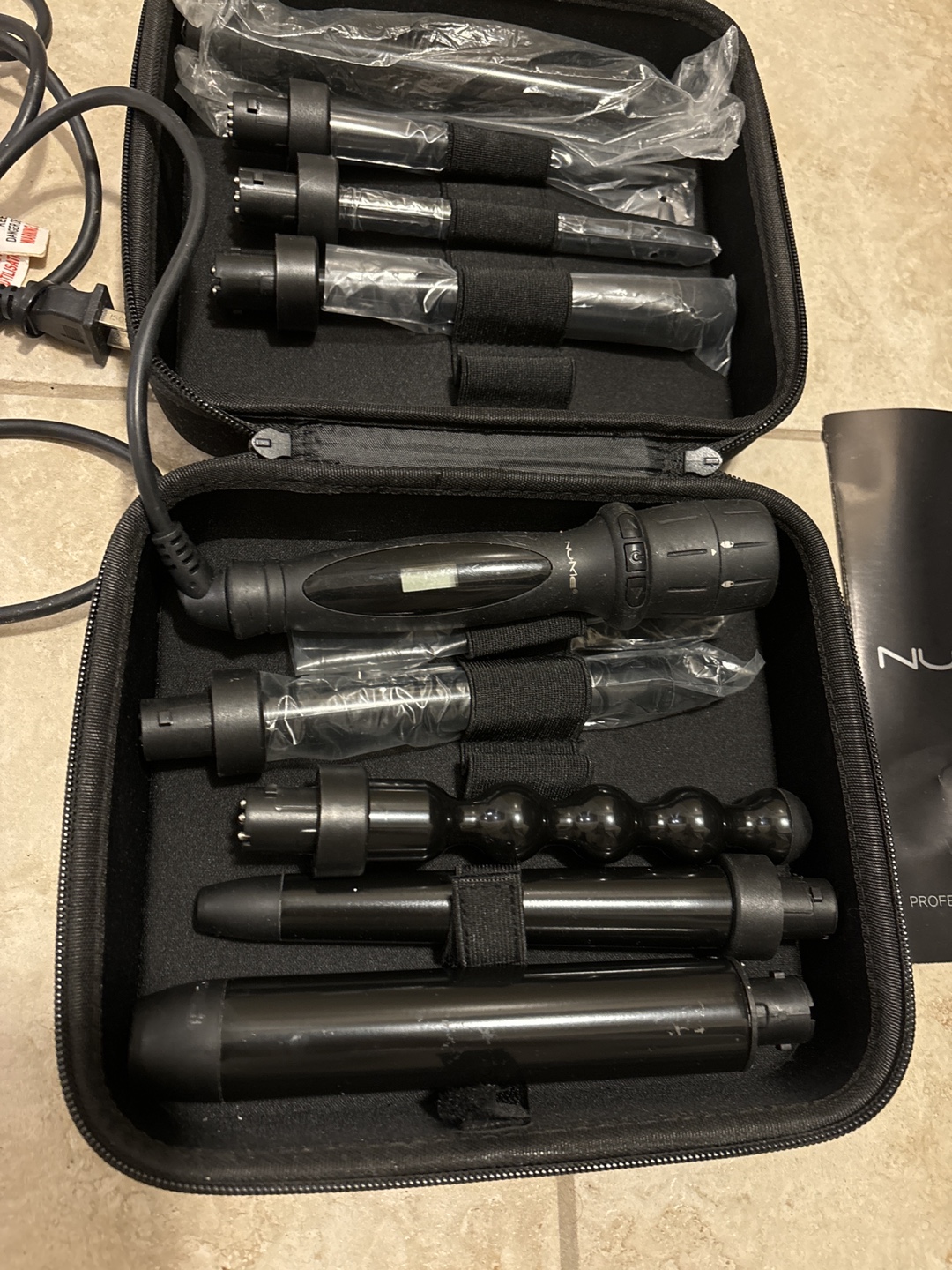 Nume Curling Wand Set with travel case - photo 2