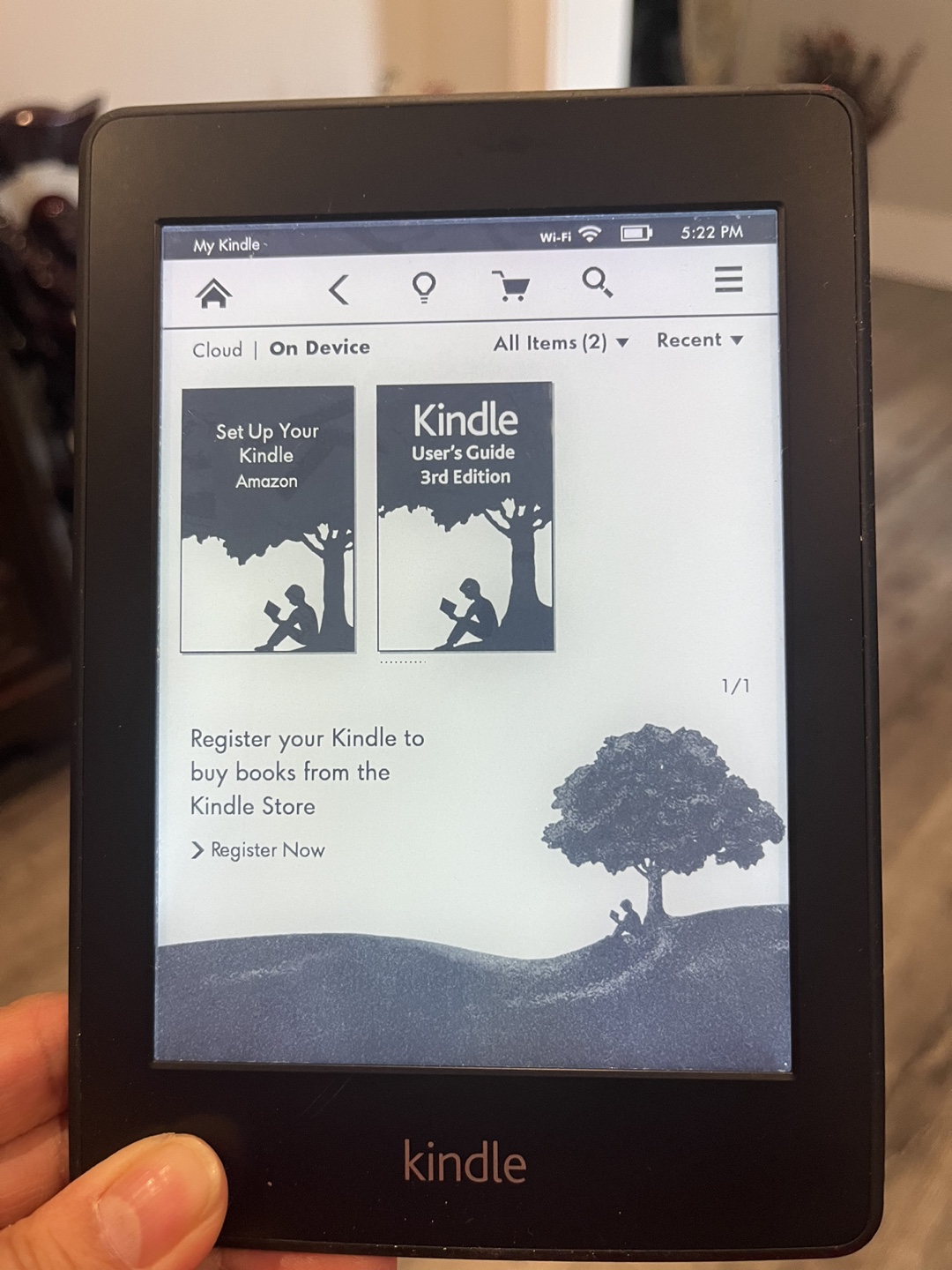 Kindle E-reader 3rd Gen.