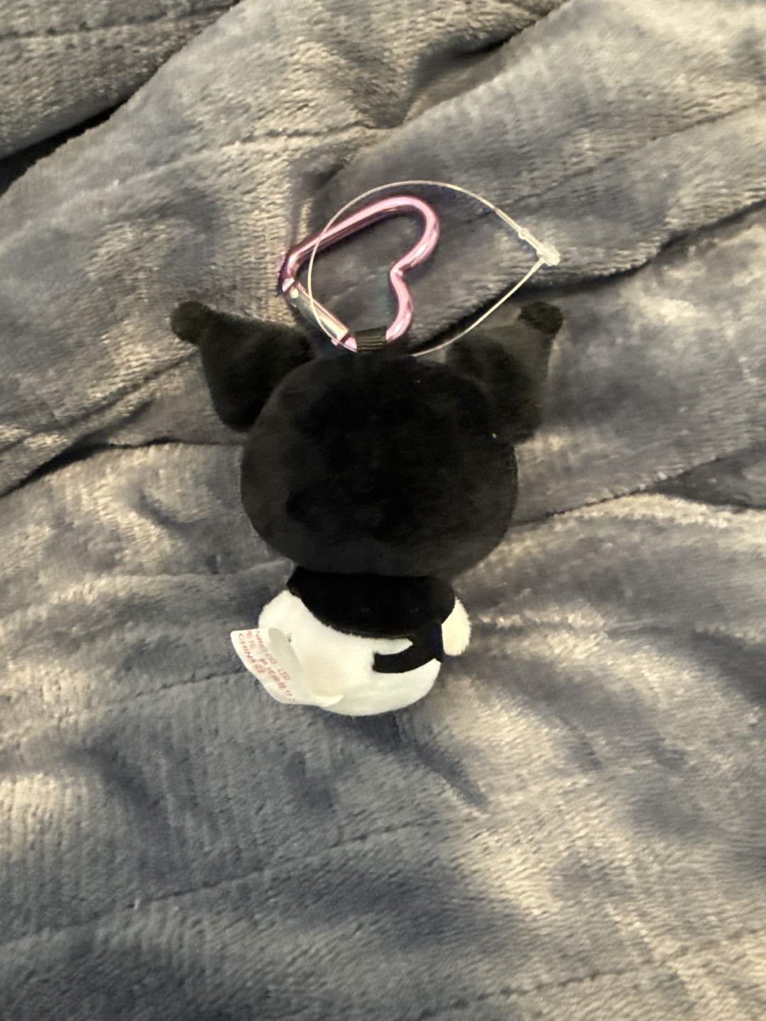 Kuromi Plush Keychain - photo 2
