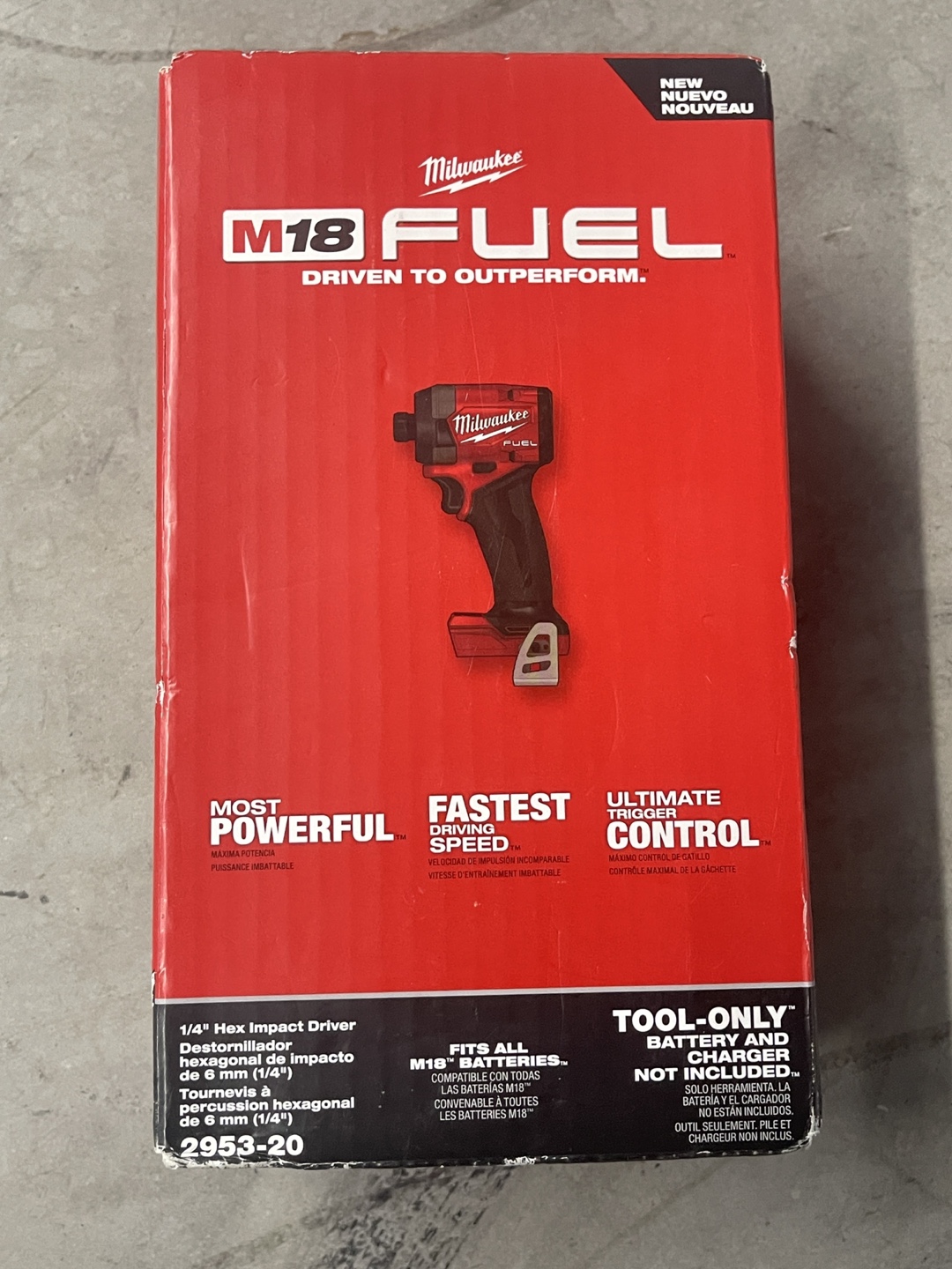 M18 FUEL SURGE 1/4-Inch Hex Hydraulic Driver (Tool Only)