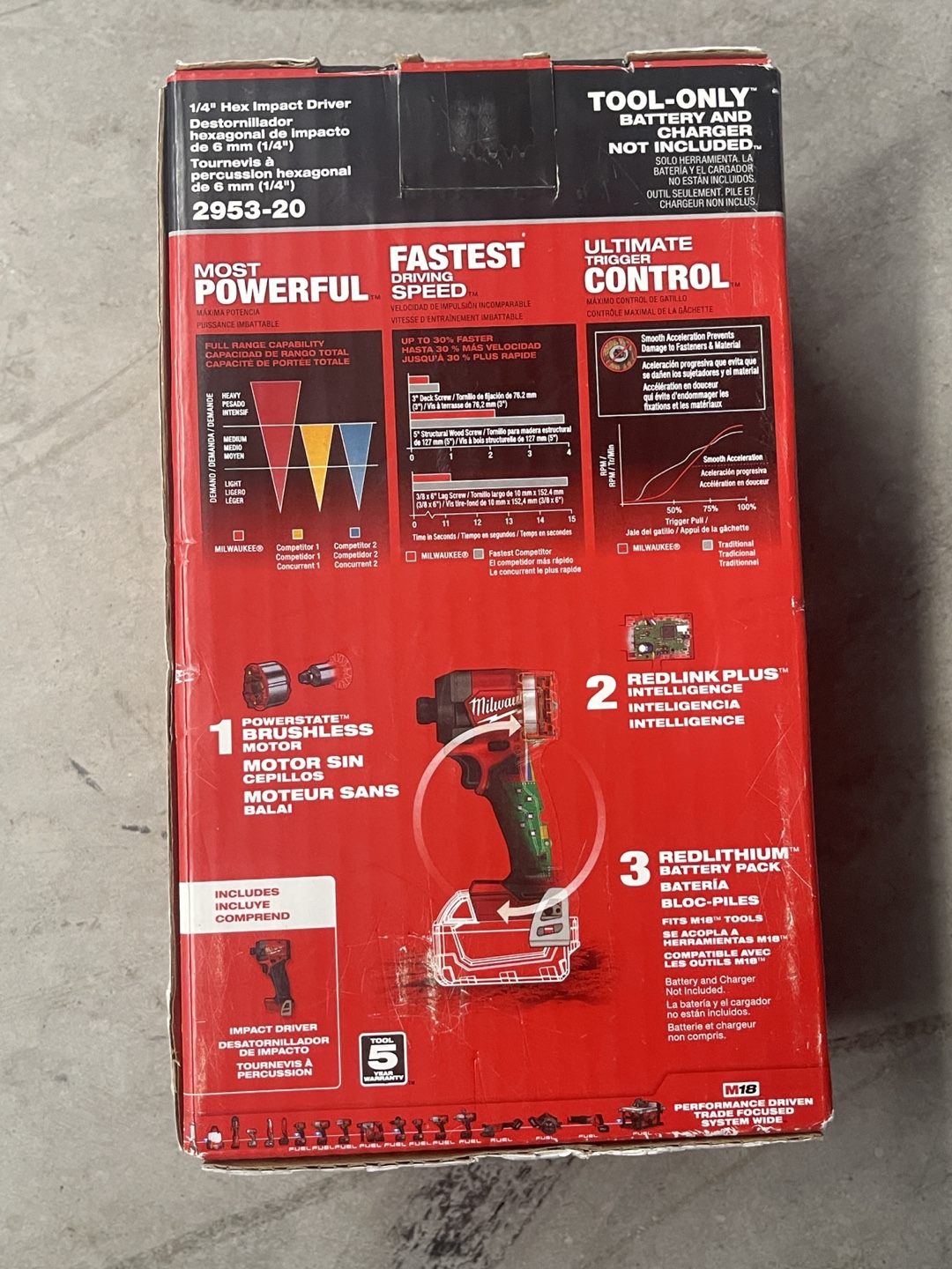 M18 FUEL SURGE 1/4-Inch Hex Hydraulic Driver (Tool Only) - photo 2