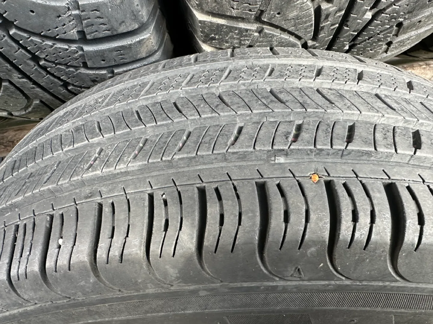 Honda Alloy Wheel and Tire set of 4 all season image indicator(2)