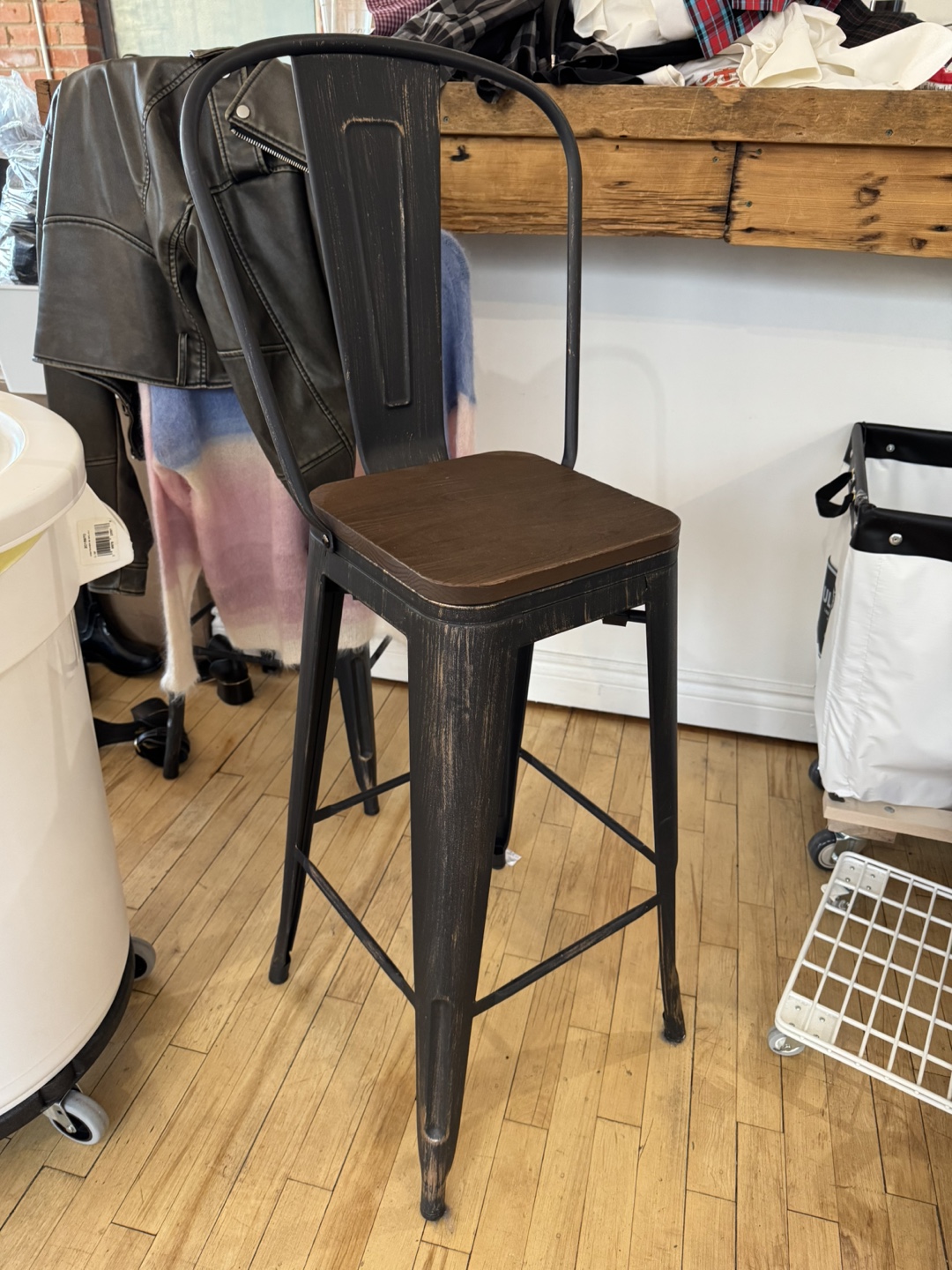 x2 of Metal Bar Stools