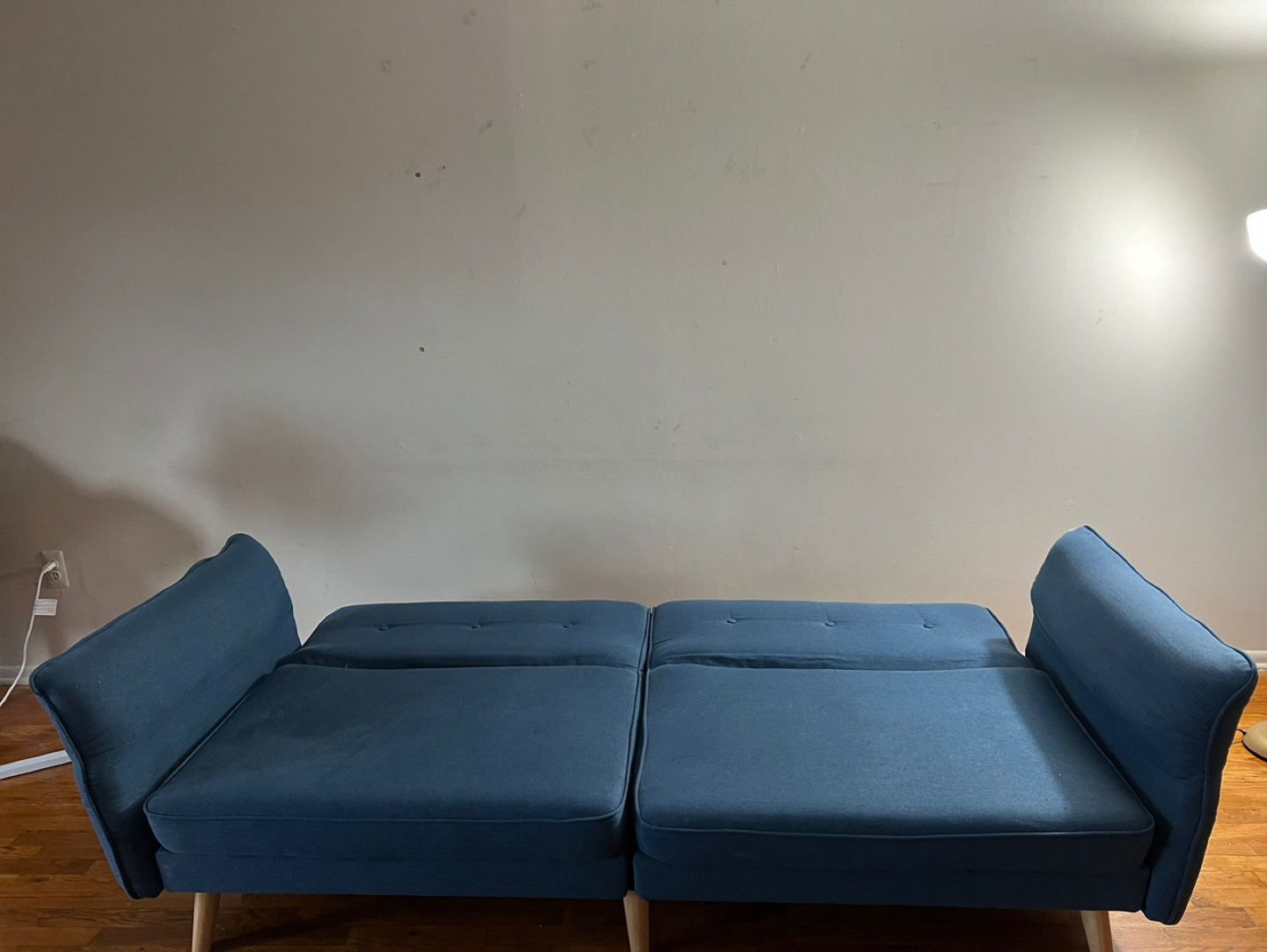 Blue Futon Sofa