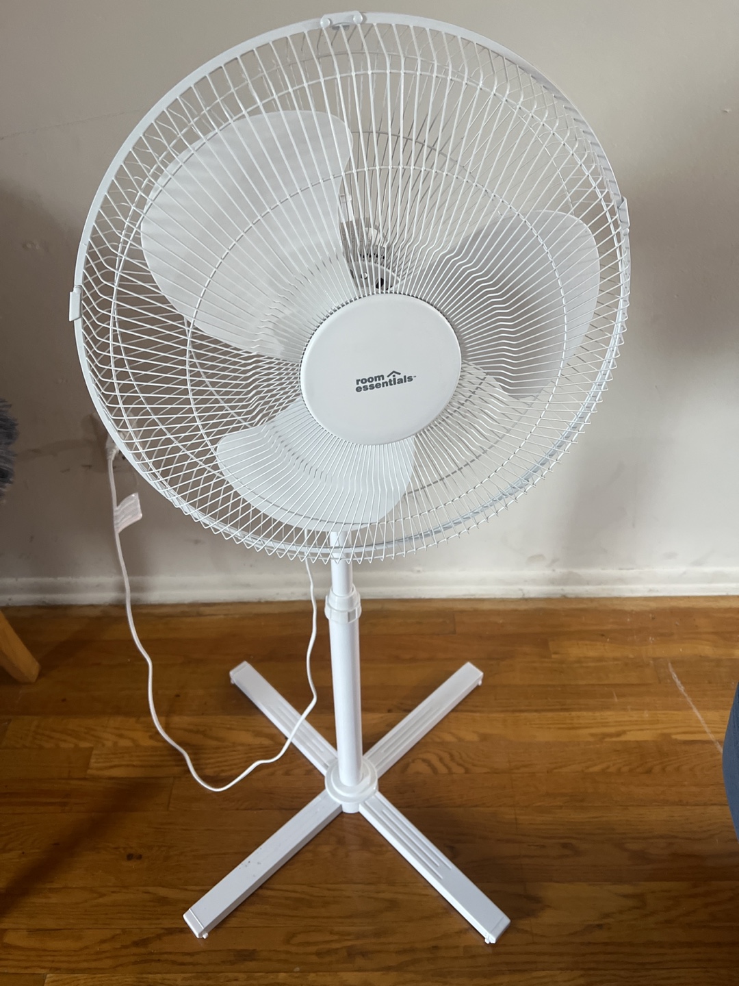 White Stand Fan