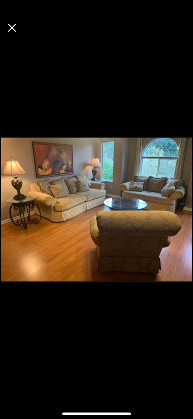 Beige Couch Set - photo 3