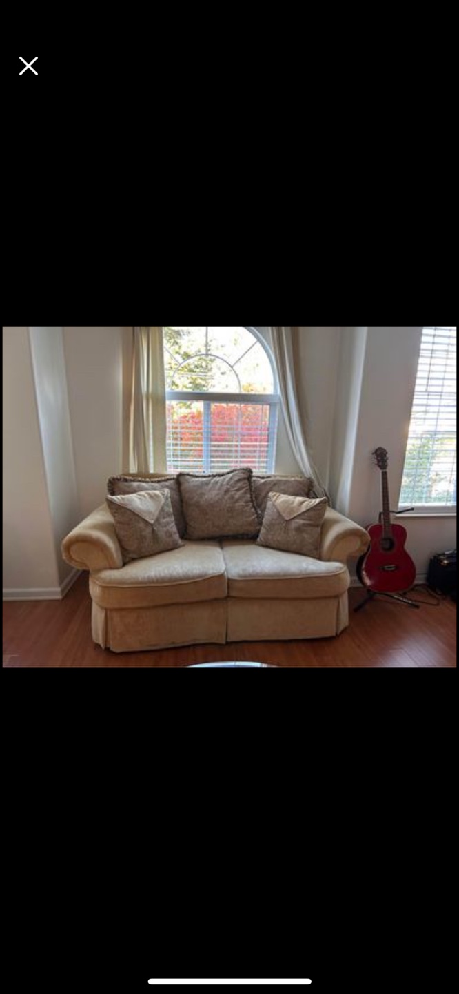 Beige Couch Set - photo 2