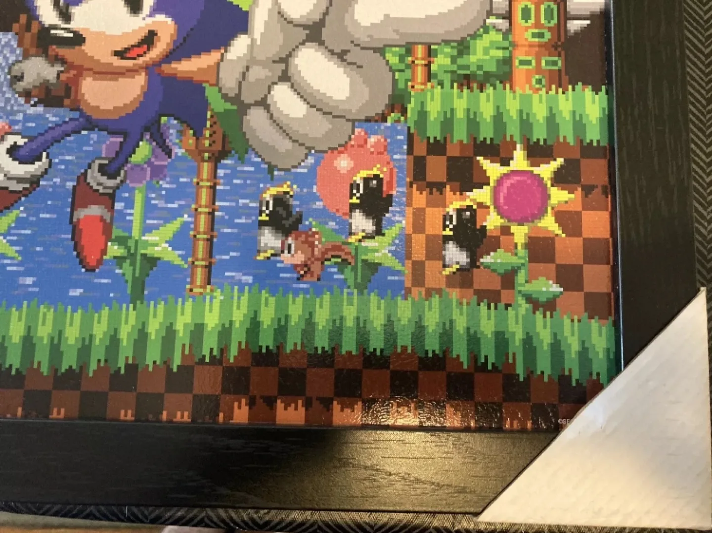 Sonic The Hedgehog Framed Canvas Print image indicator(5)