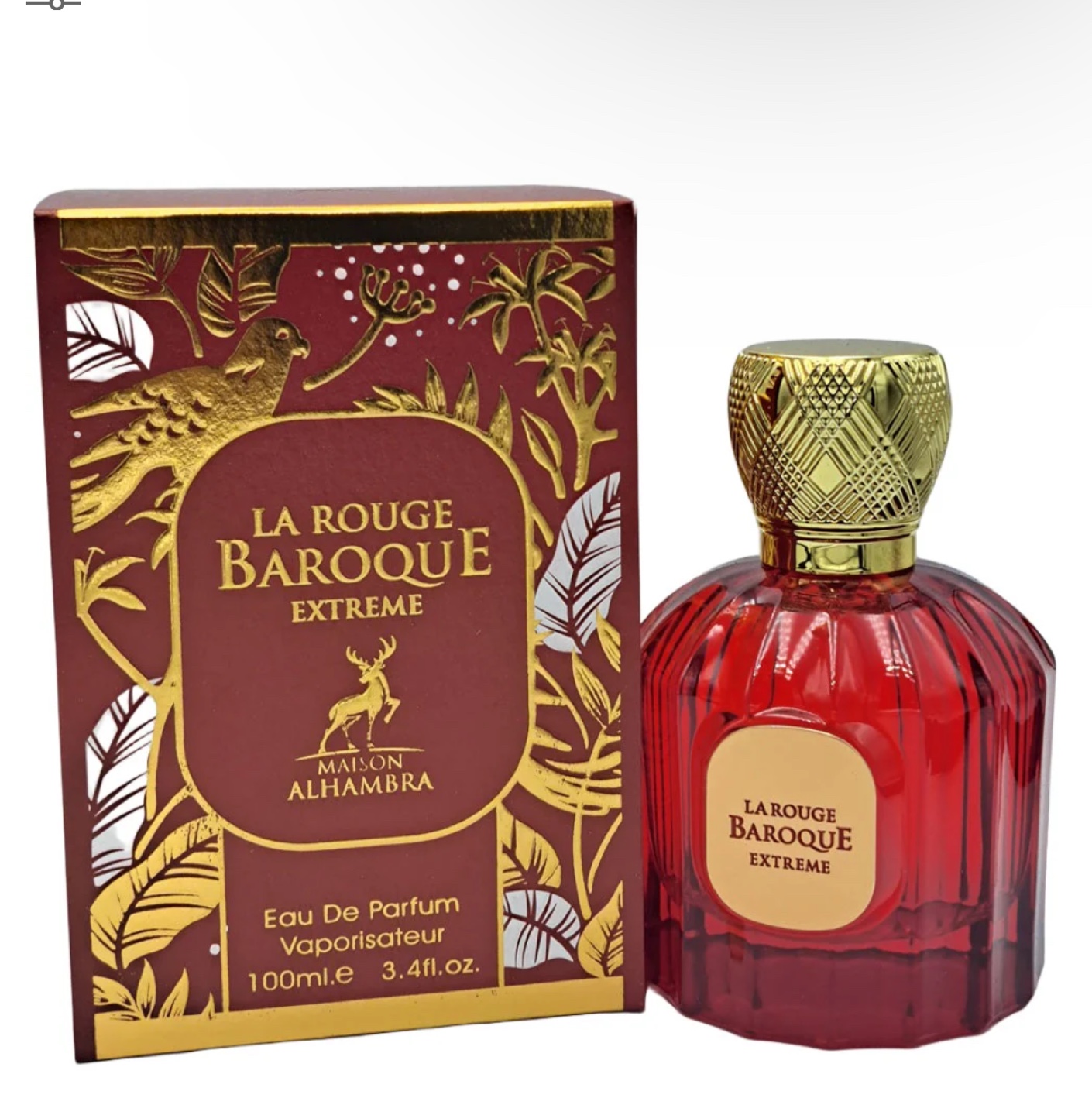 La Rouge Baroque Extreme Perfume OPENED