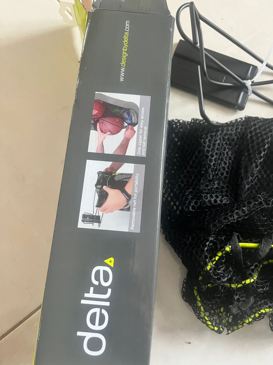 🧡BNIB. Delta Multi-Ball Storage Net image indicator(2)