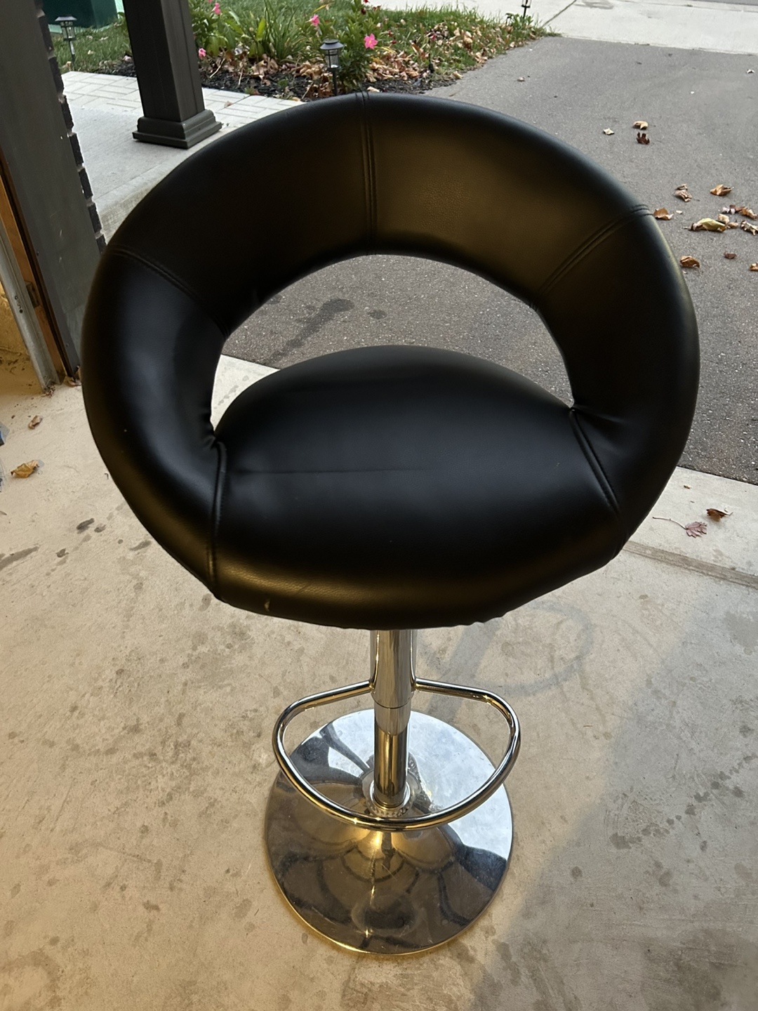 Black Bar Stool - photo 3