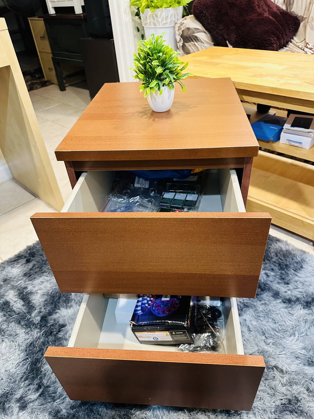 IKEA Nightstand 2 Drawer - photo 3