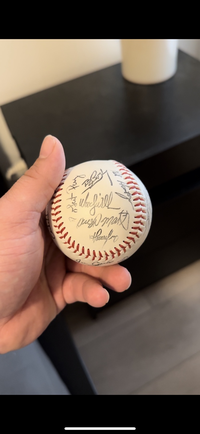 Blue Jays 1996 Team Signed Baseball