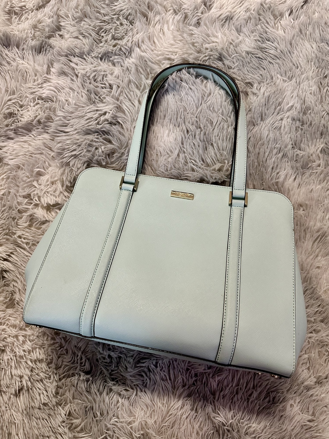 Light blue kate spade bag online