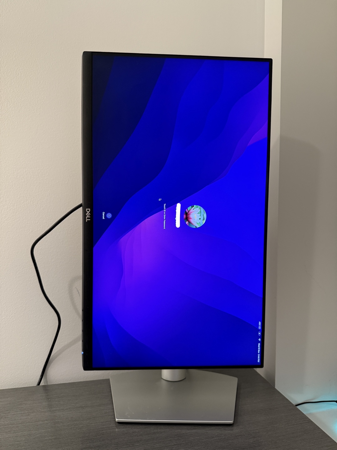Rotatable Dell S2422HZ 24” Monitor w/ Webcam & USB C connection - photo 2