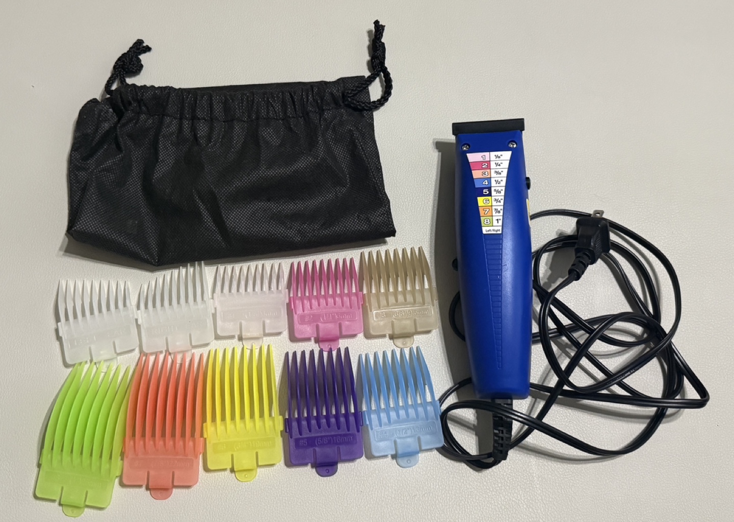 Hair Clipper with Multiple Attachments