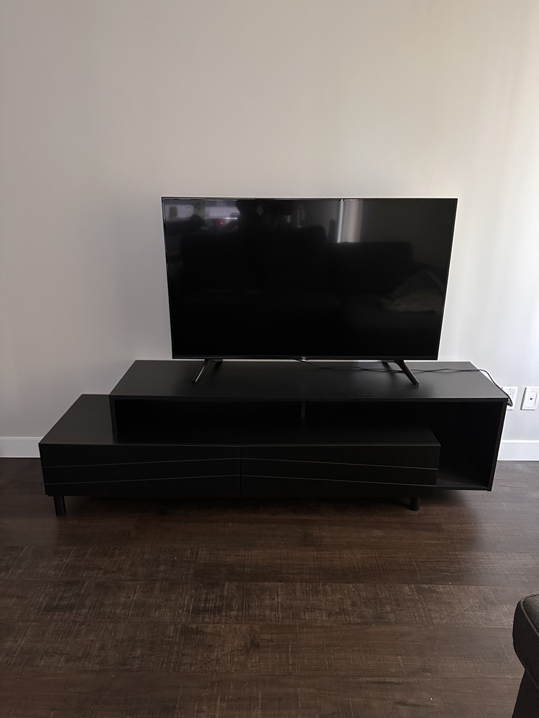 Wade Logan Black TV Stand